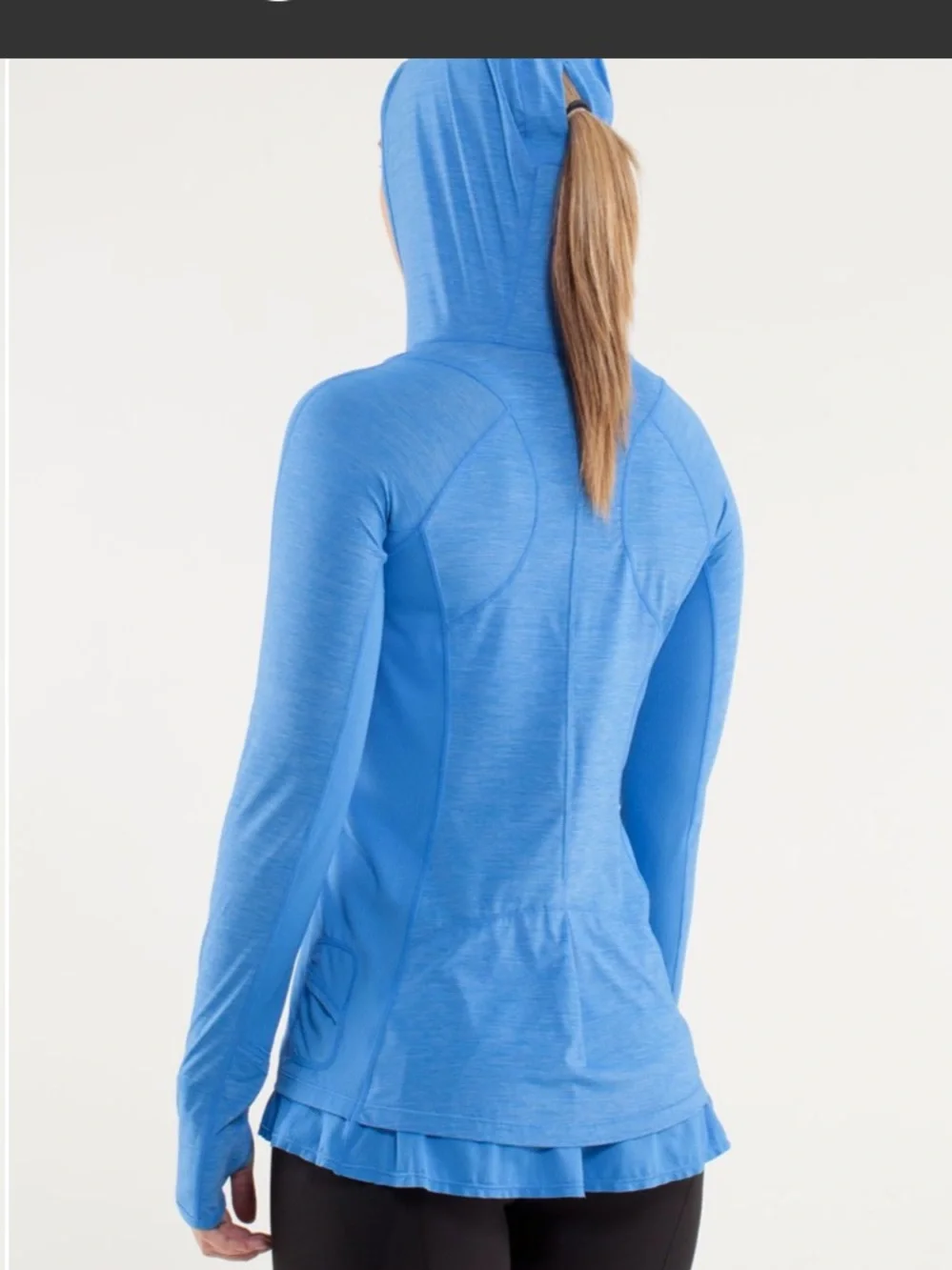 LULULEMON Run: In The Sun Pullover Size 6 - Picture 7 of 8